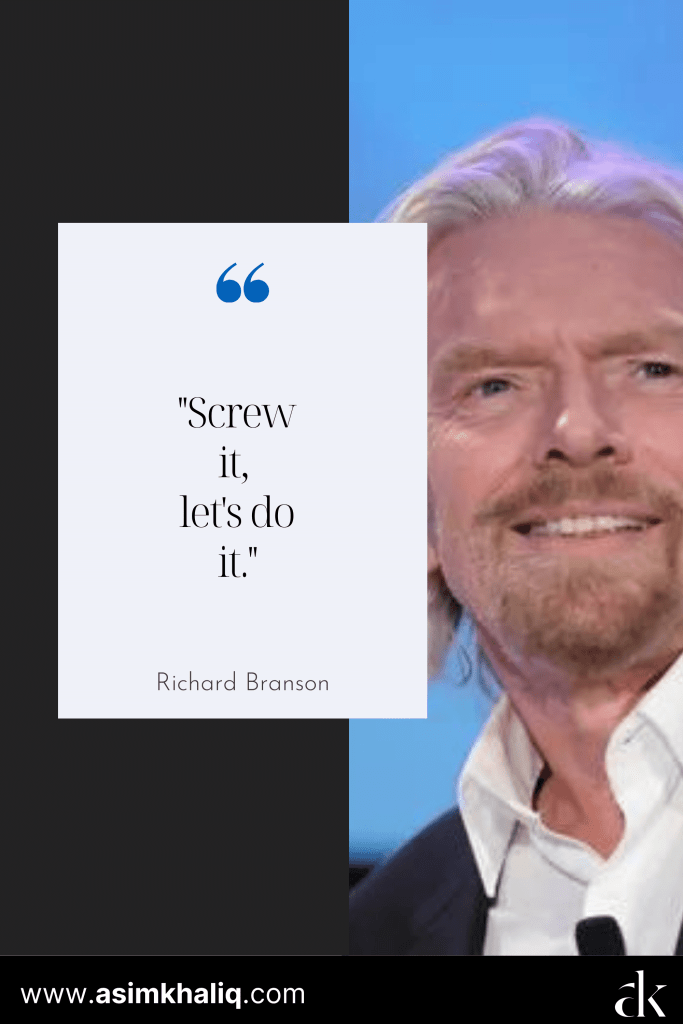 Entrepreneurial quotes by Richard Branson 8