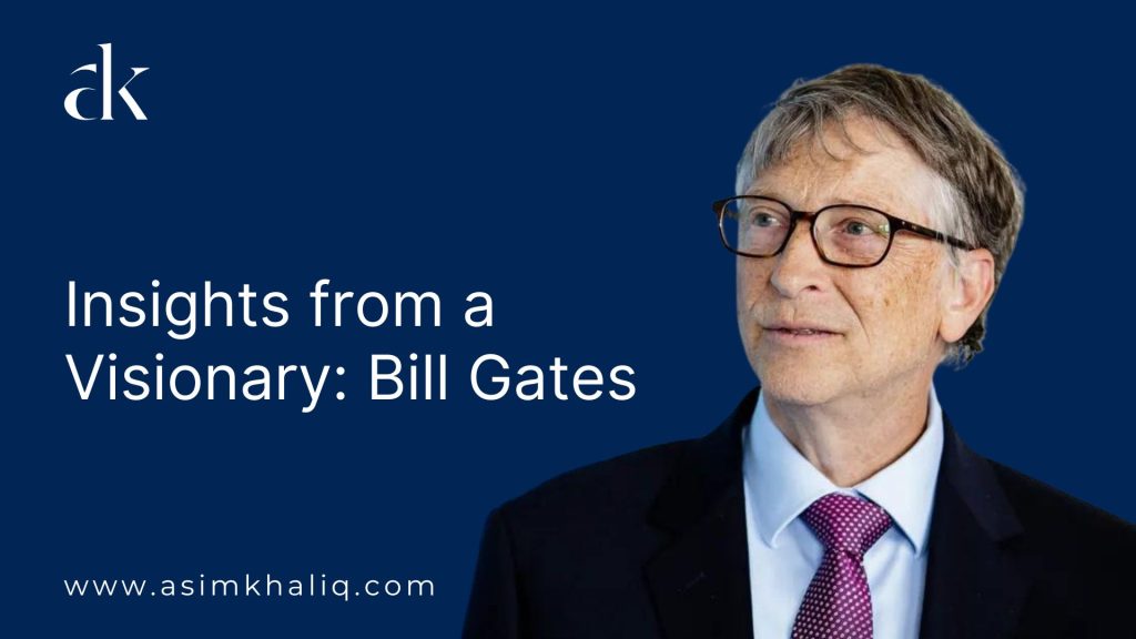 Insights from a Visionary: Bill Gates' Quotes