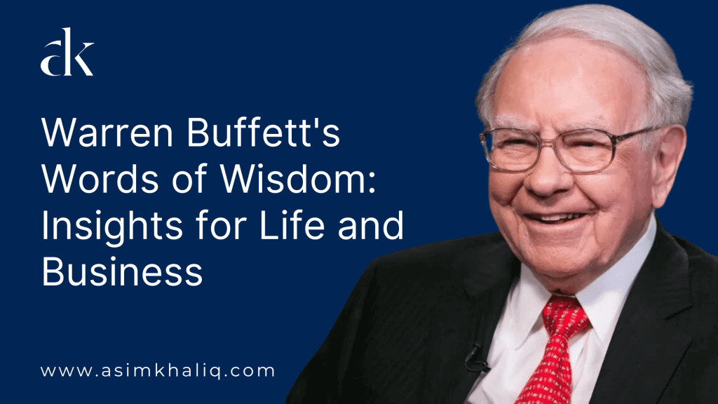 Warren Buffett's Quotes