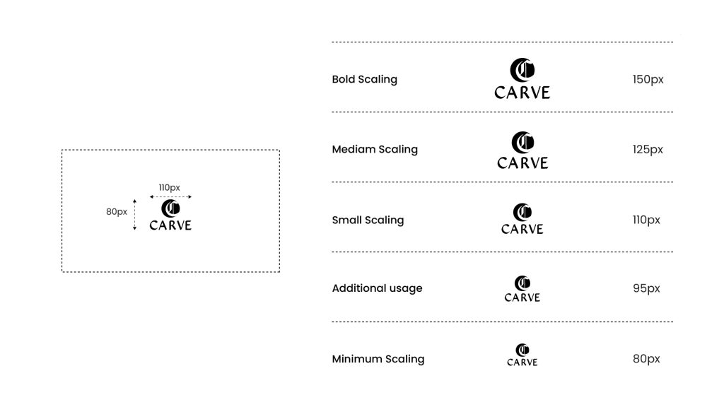 Carve Logo guideleines