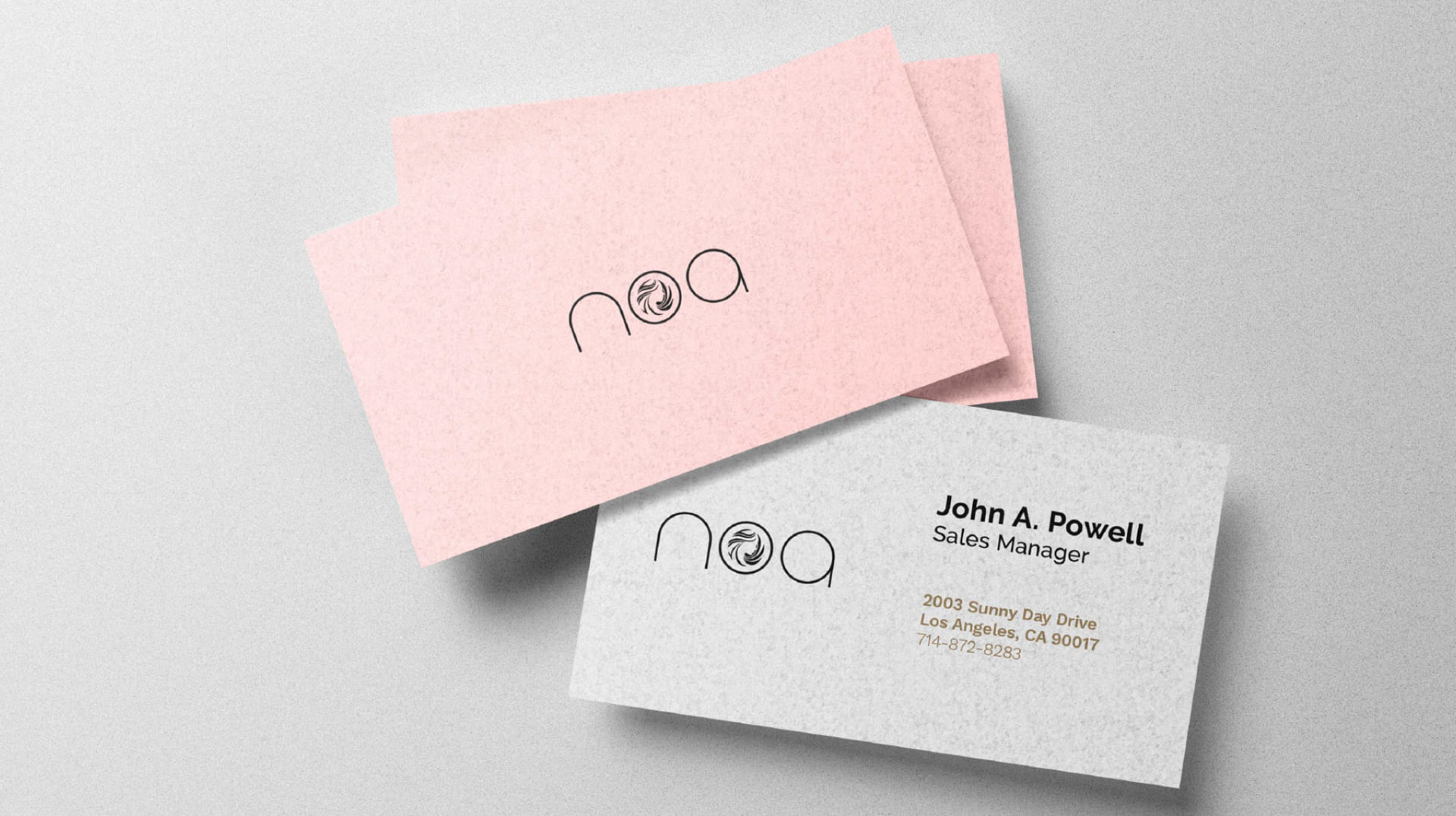 noa business card